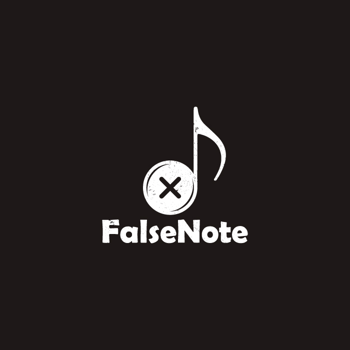music, notes, black, white, false
